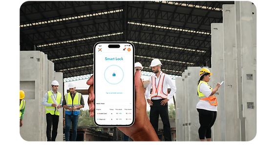 Strong Smart Lock for Construction Sites