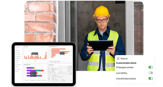 GPS Tracking of Locks in Construction